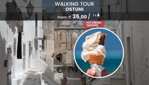 Walking tour in Ostuni with ice cream tasting
